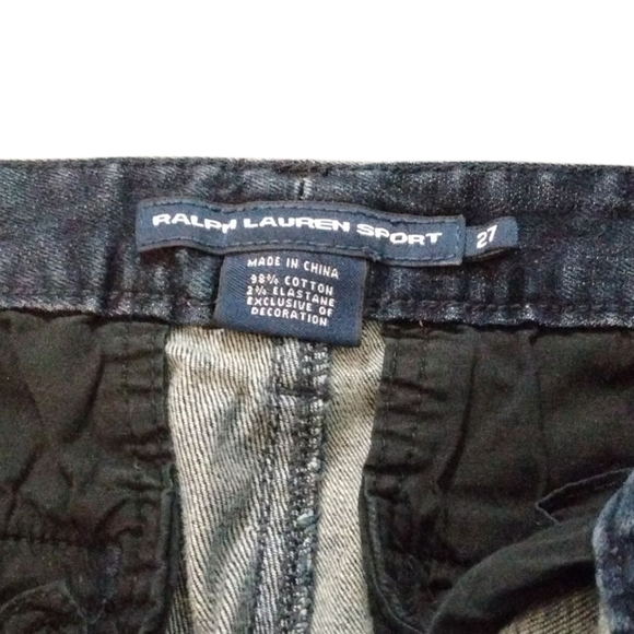 Ralph Lauren Blue Jeggings with Sleek Fit - Picture 7 of 8